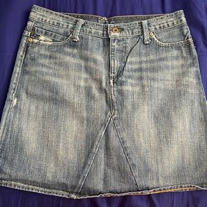 Denim skirt size 10